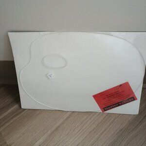 10x14 Plexi Artist's Kidney Shaped Palette